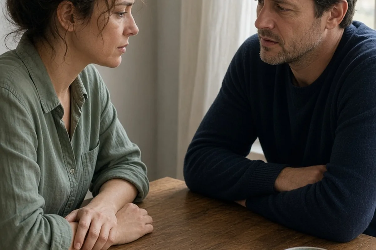 Illustration for Telling Your Spouse You Want a Divorce with Clarity