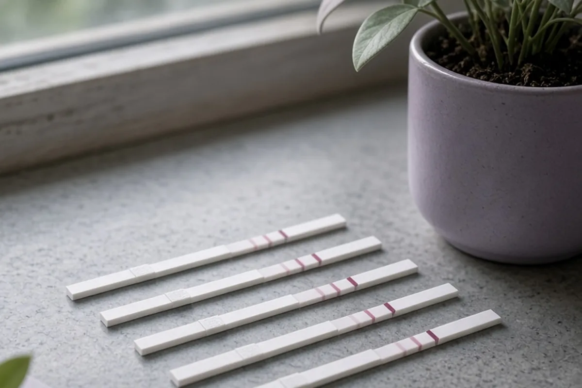 Illustration for Pregnancy Test Line Progression and How to Read Results