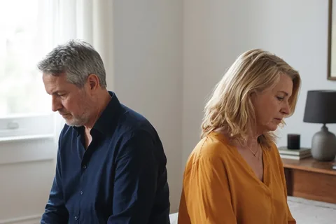 Illustration for Sexless Marriage in Your 50s: How to Rebuild Connection