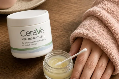 Illustration for CeraVe Healing Ointment Uses for Calmer, Hydrated Skin