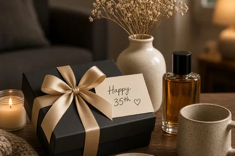 Illustration for 35th Birthday Gifts for Your Girlfriend: Meaningful Choices
