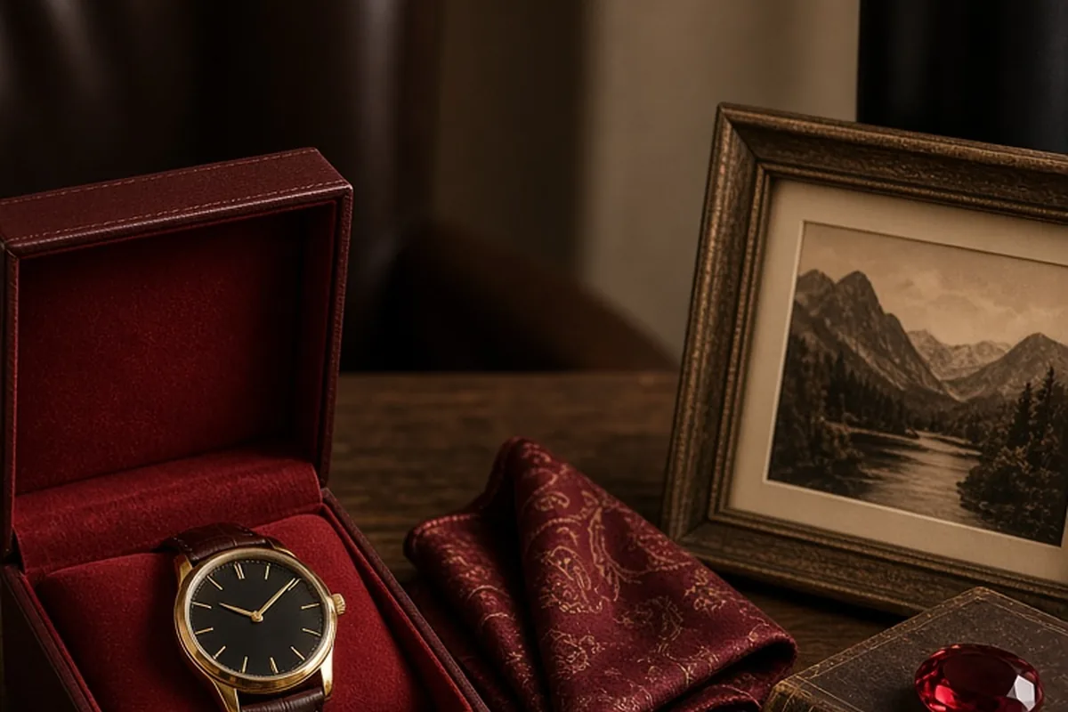 Illustration for 40th Anniversary Gift Ideas for Husband: Timeless Options