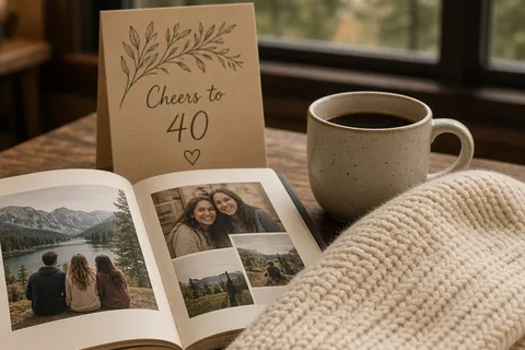 Illustration for 40th Birthday Gifts for a Best Friend to Celebrate Well