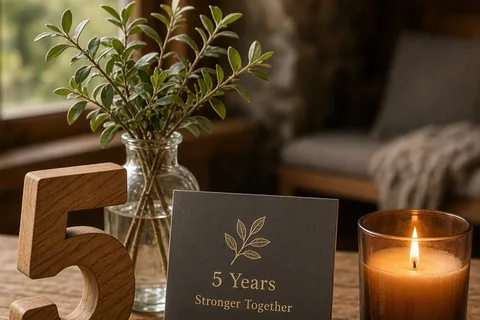 Illustration for 5th Anniversary Date Ideas for Meaningful Connection