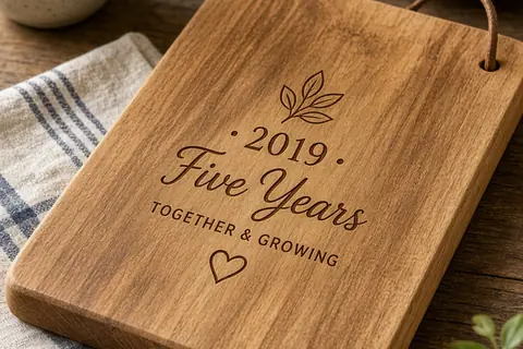 Illustration for 5th Anniversary Gifts for Couples to Celebrate Lasting Growth