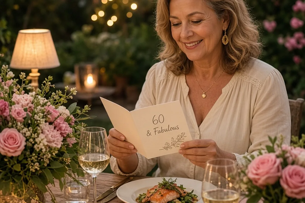 Illustration for 60th Birthday Party Ideas for Your Wife: Meaningful Plans