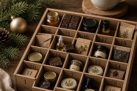 Illustration for Advent Calendar Gift Ideas for Adults to Enjoy Daily