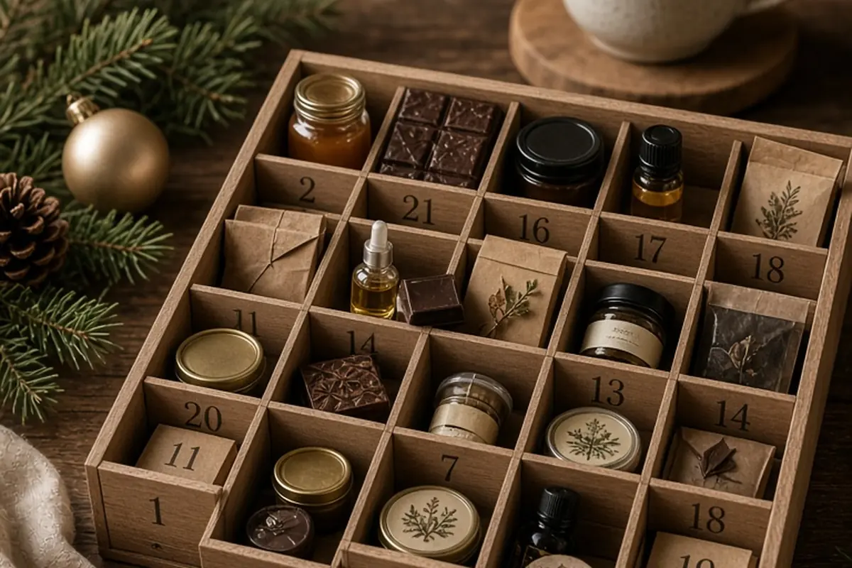 Illustration for Advent Calendar Gift Ideas for Adults to Enjoy Daily