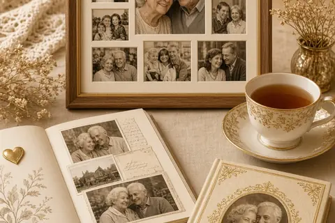 Illustration for Affordable Golden Anniversary Gifts Couples Truly Cherish