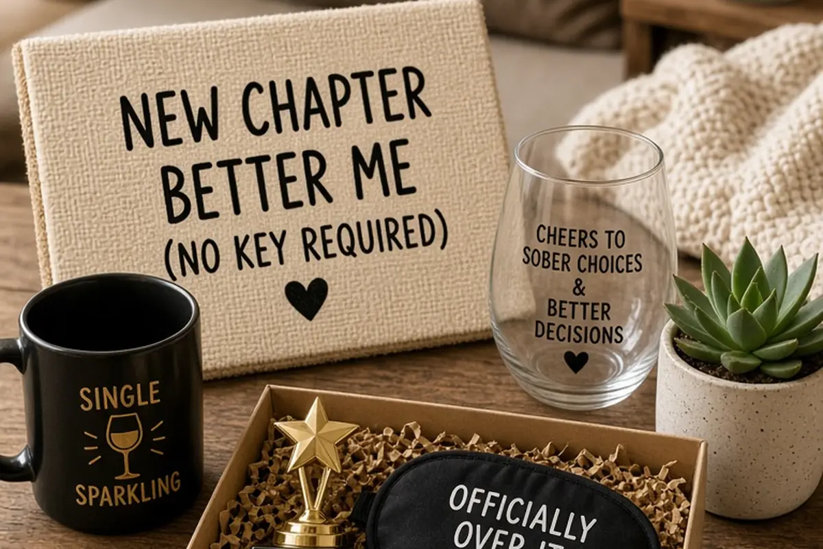 Illustration for Funny Divorce Gifts to Bring Humor and Relief