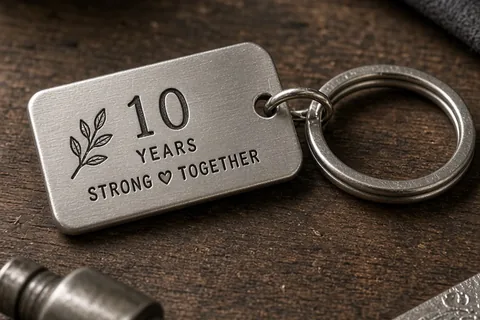 Illustration for DIY Tenth Anniversary Gifts for Him to Celebrate a Decade