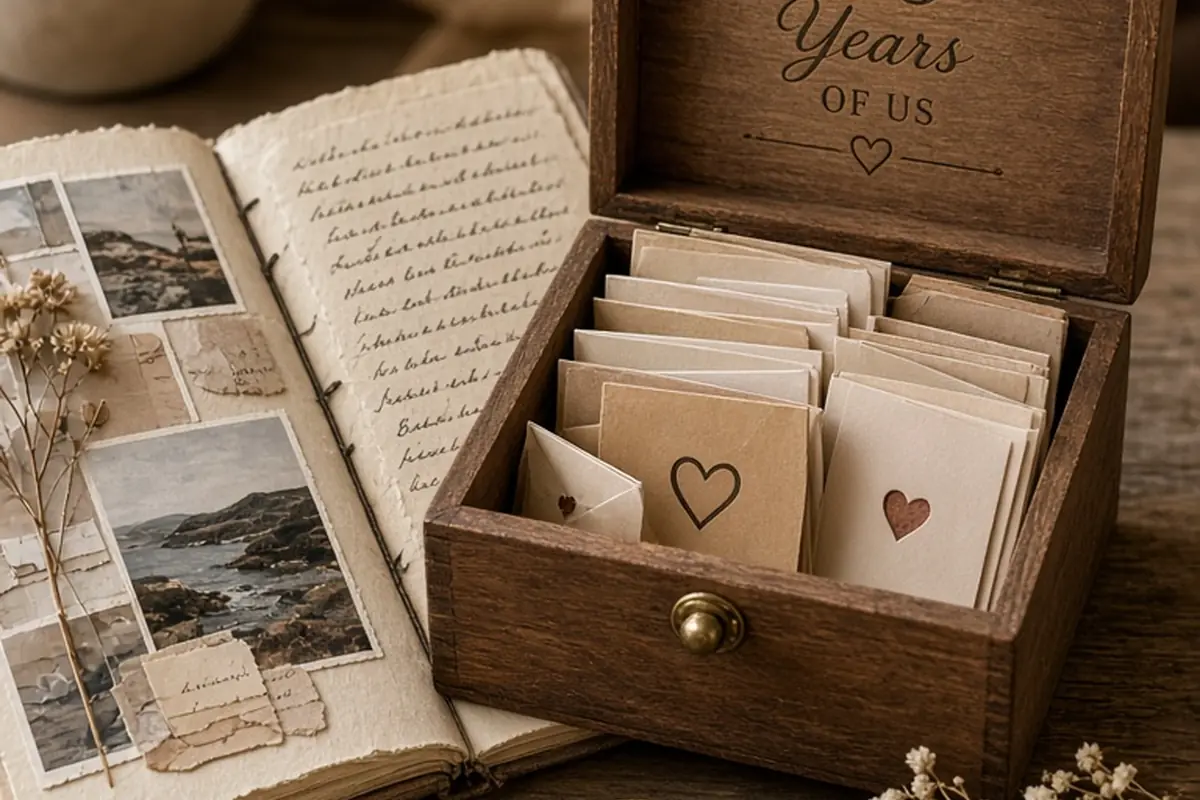 Illustration for DIY 20th Anniversary Gifts for Your Wife That Mean More