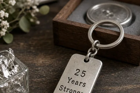 Illustration for DIY 25th Anniversary Gifts for Husband That Feel Personal