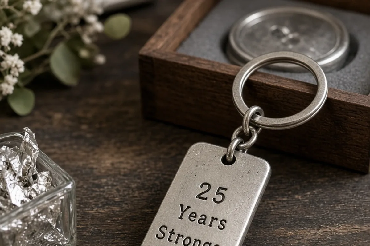 Illustration for DIY 25th Anniversary Gifts for Husband That Feel Personal