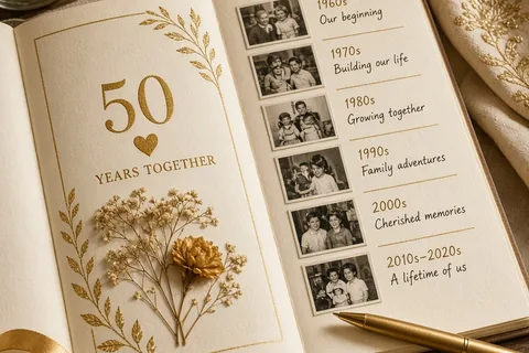 Illustration for DIY Golden Anniversary Gifts for Your Wife to Cherish