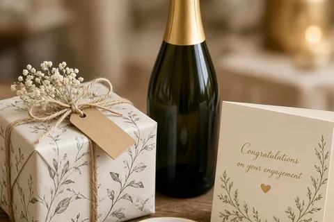 Illustration for Engagement Party Gifts: Thoughtful Ideas and Etiquette