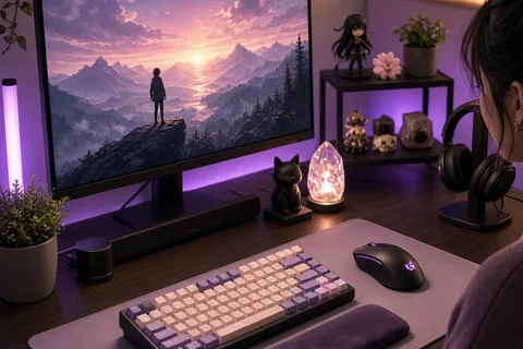 Illustration for Gifts for Gamers Who Have Everything to Upgrade Her Space