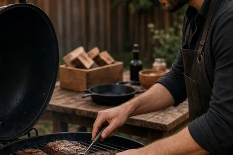 Illustration for Gifts for a Grill Master Boyfriend That Elevate Cookouts