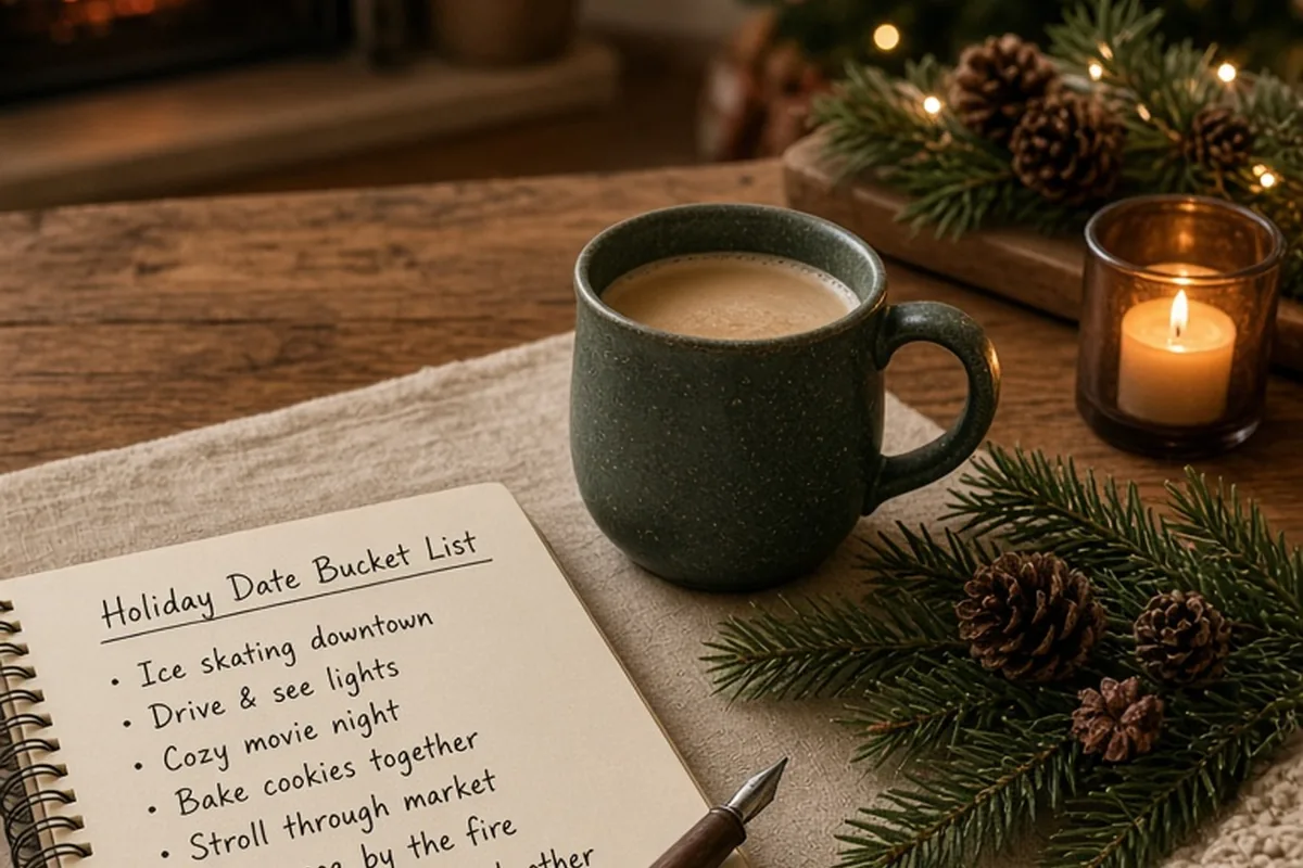 Illustration for Holiday Date Bucket List Ideas to Deepen Your Connection
