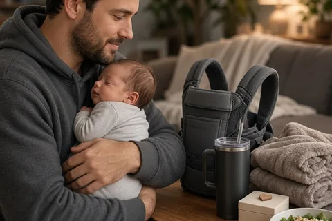Illustration for New Dad Gifts That Offer Practical Daily Support