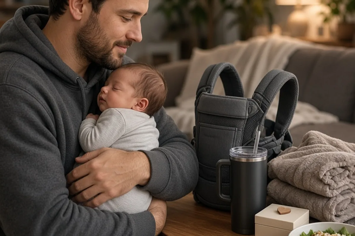 Illustration for New Dad Gifts That Offer Practical Daily Support