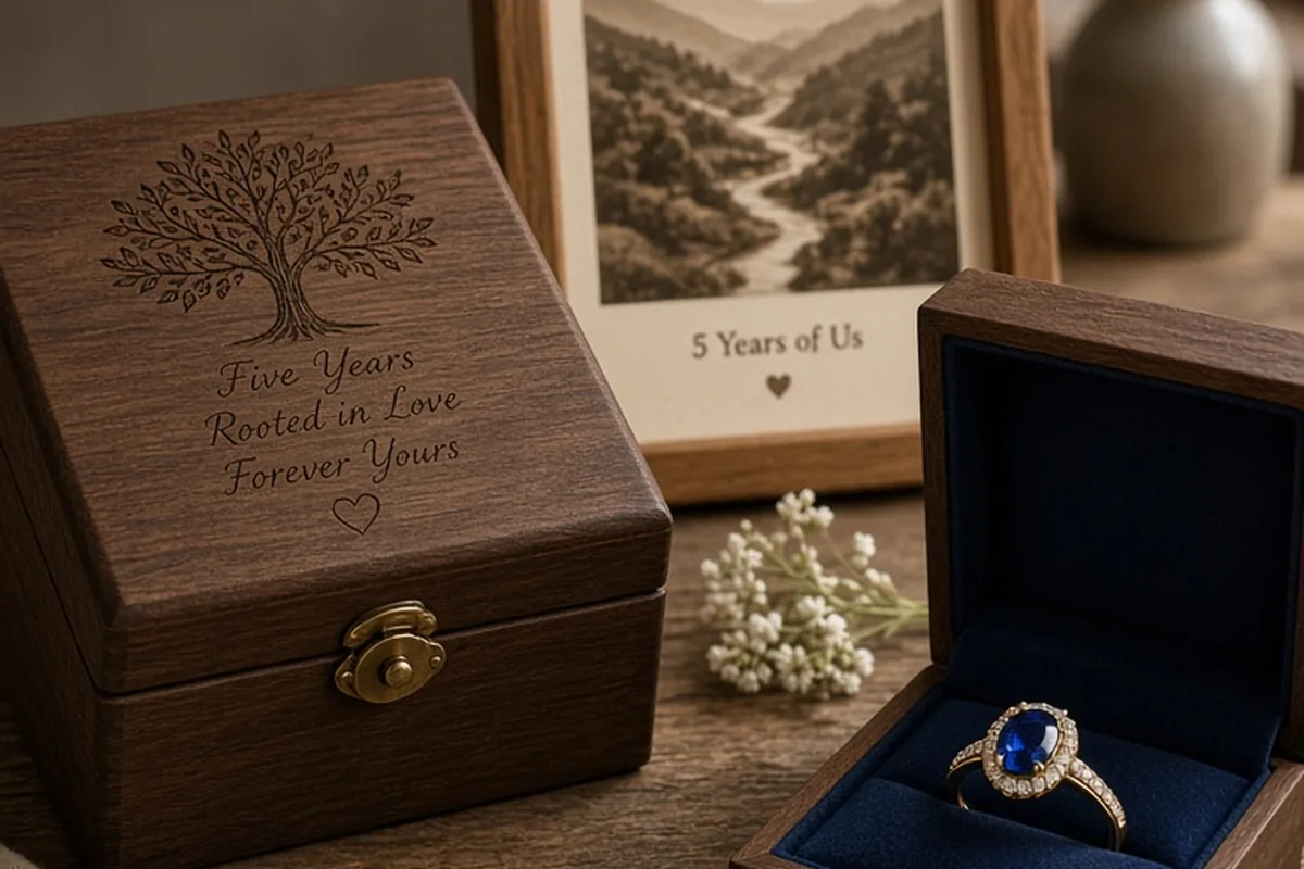 Illustration for Sentimental 5th Anniversary Gifts to Cherish Your Wife