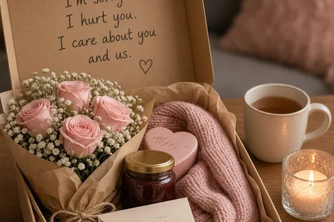 Illustration for Sorry Gifts for Your Girlfriend That Show Real Care