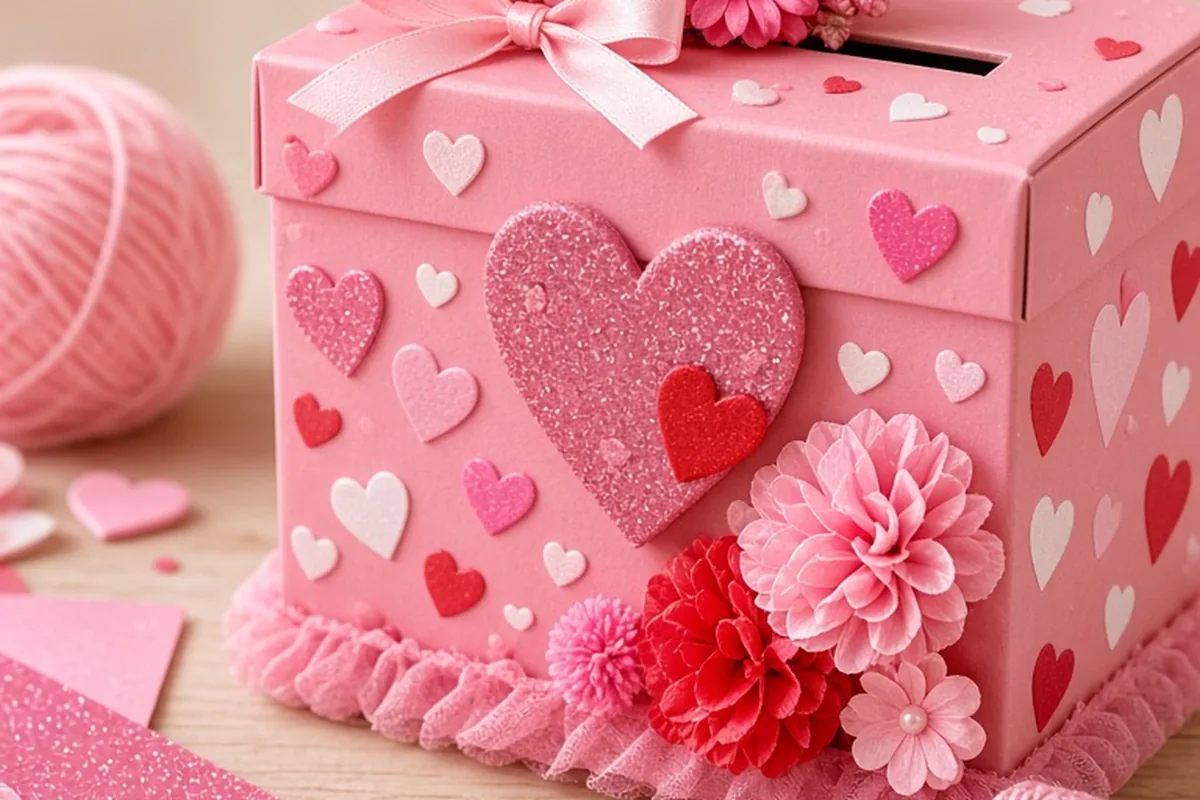 Illustration for Valentine Boxes for Girls: Creative Ideas and Practical DIY Tips