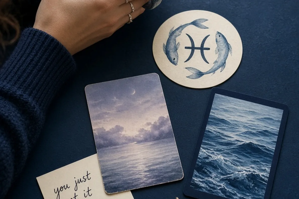 Illustration for Signs a Pisces Woman Likes You and How to Respond