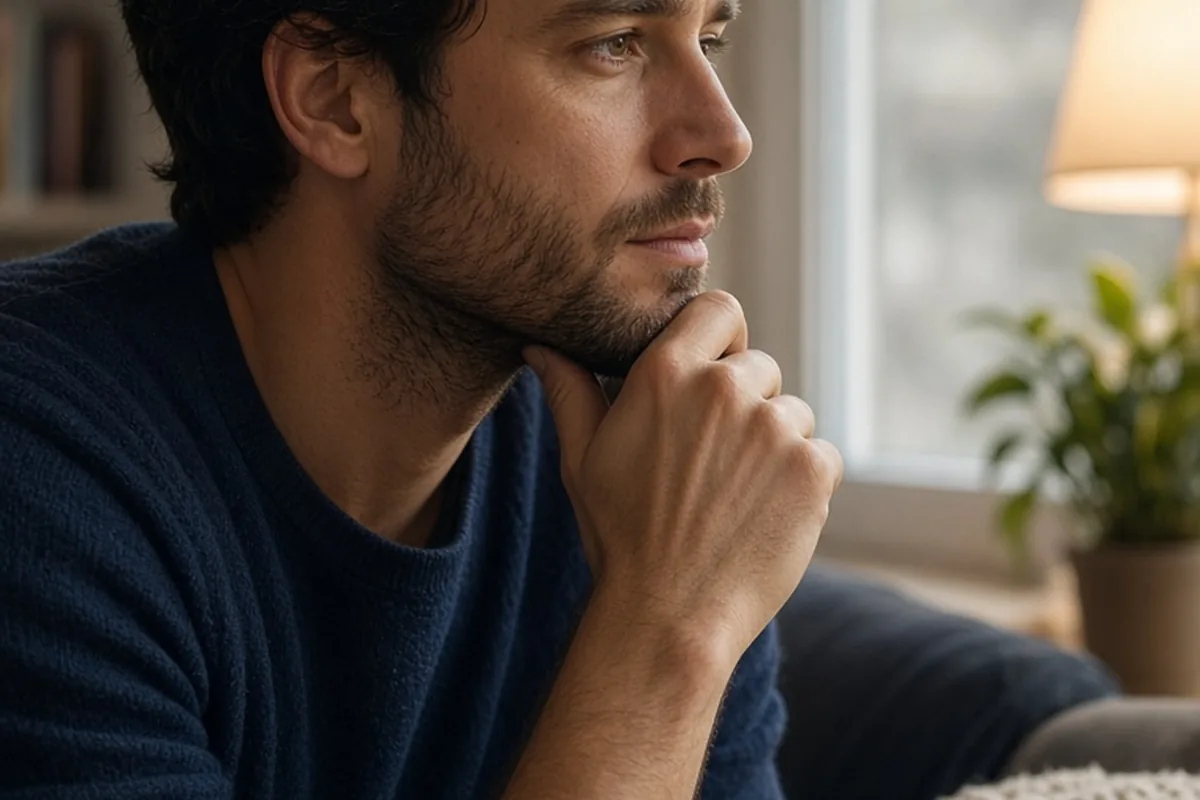 Illustration for Cancer Man When Falling in Love: Signs and What to Expect