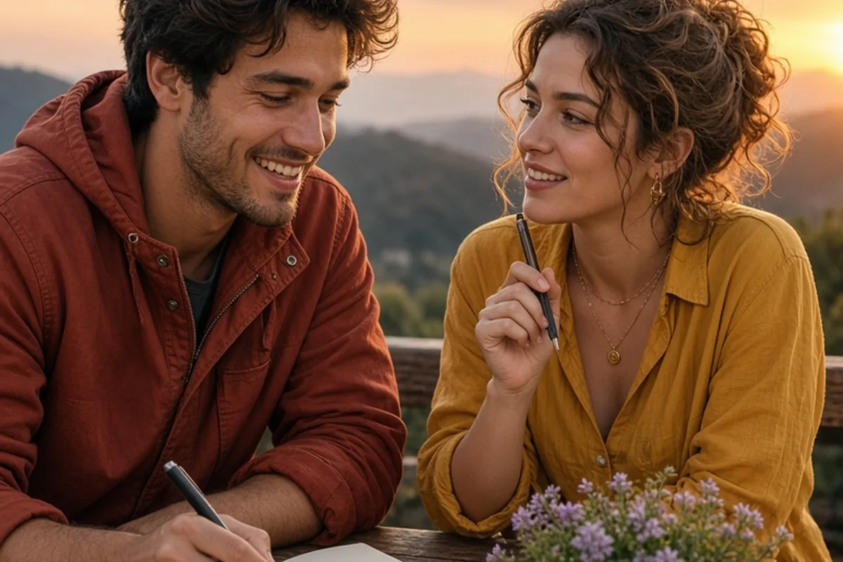 Illustration for Aries and Gemini Friendship: How to Build a Lasting Bond