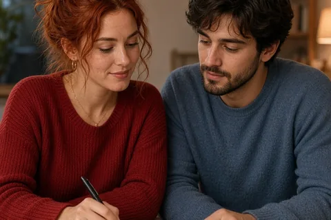 Illustration for Aries Woman and Pisces Man Compatibility: How to Make It Work