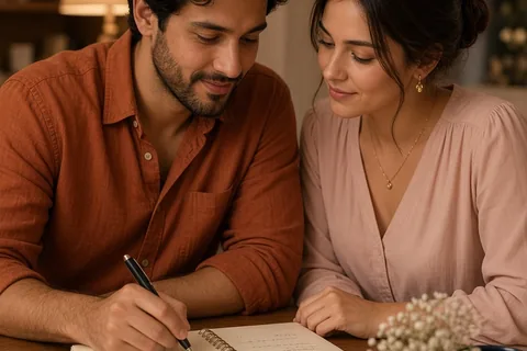 Illustration for Leo and Libra Marriage Compatibility: Building a Lasting Bond