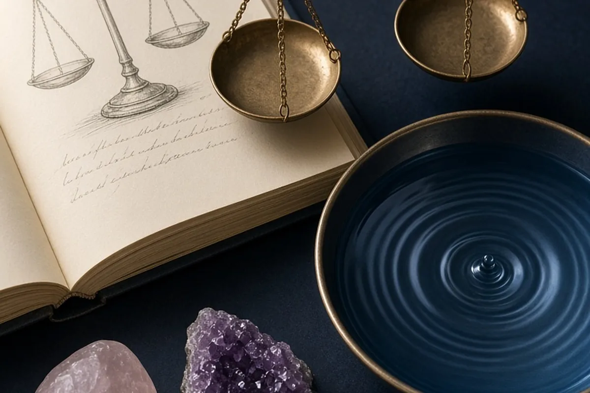 Illustration for Libra and Pisces Compatibility: Navigating Romance and Balance