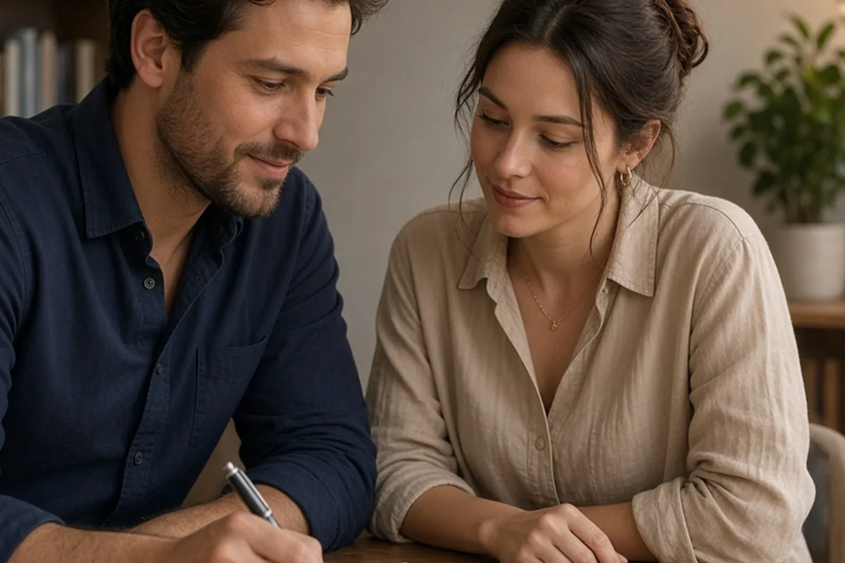 Illustration for Libra Man and Virgo Woman Compatibility: A Practical Guide