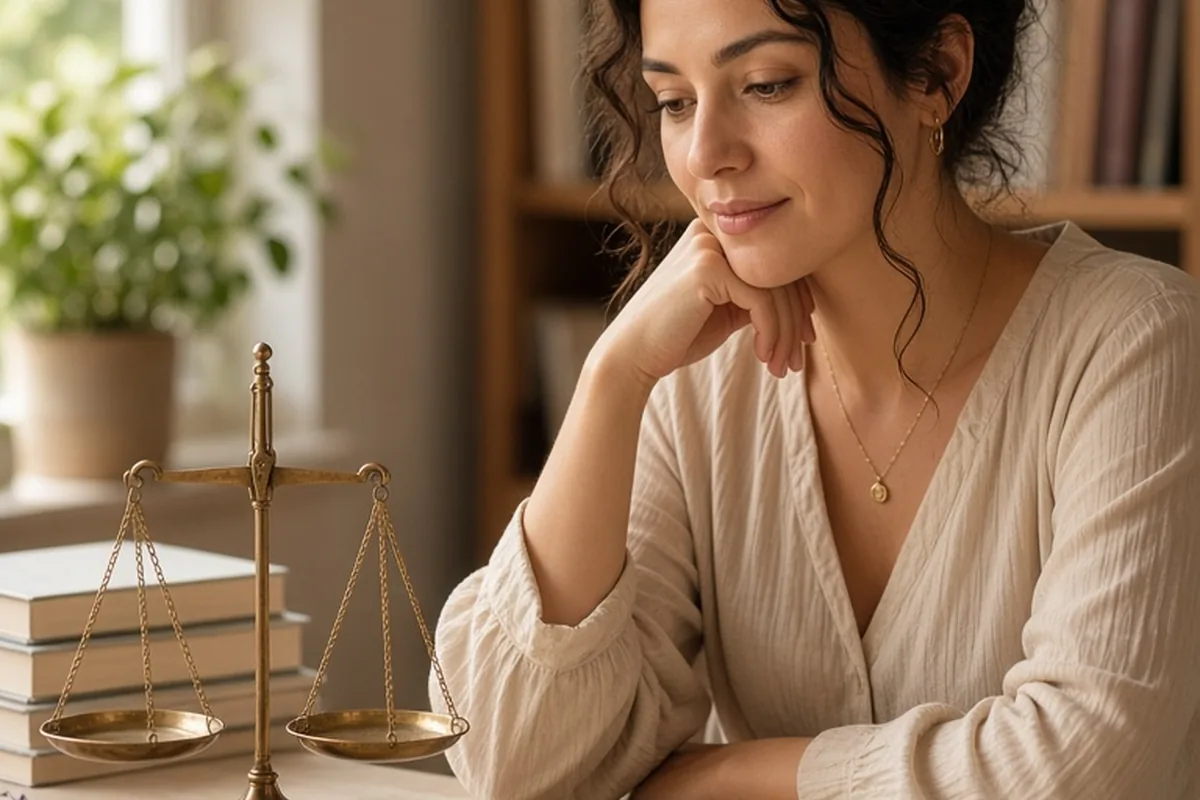 Illustration for Libra Woman Traits: How to Understand Her Personality