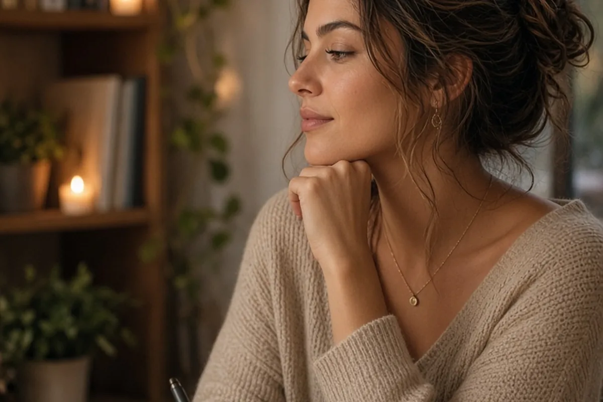 Illustration for Libra Woman When Falling in Love: Key Signs and Dynamics
