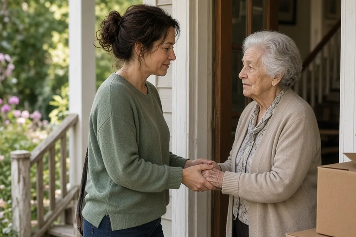 Illustration for Moving Elderly Parents In: A Practical Family Guide