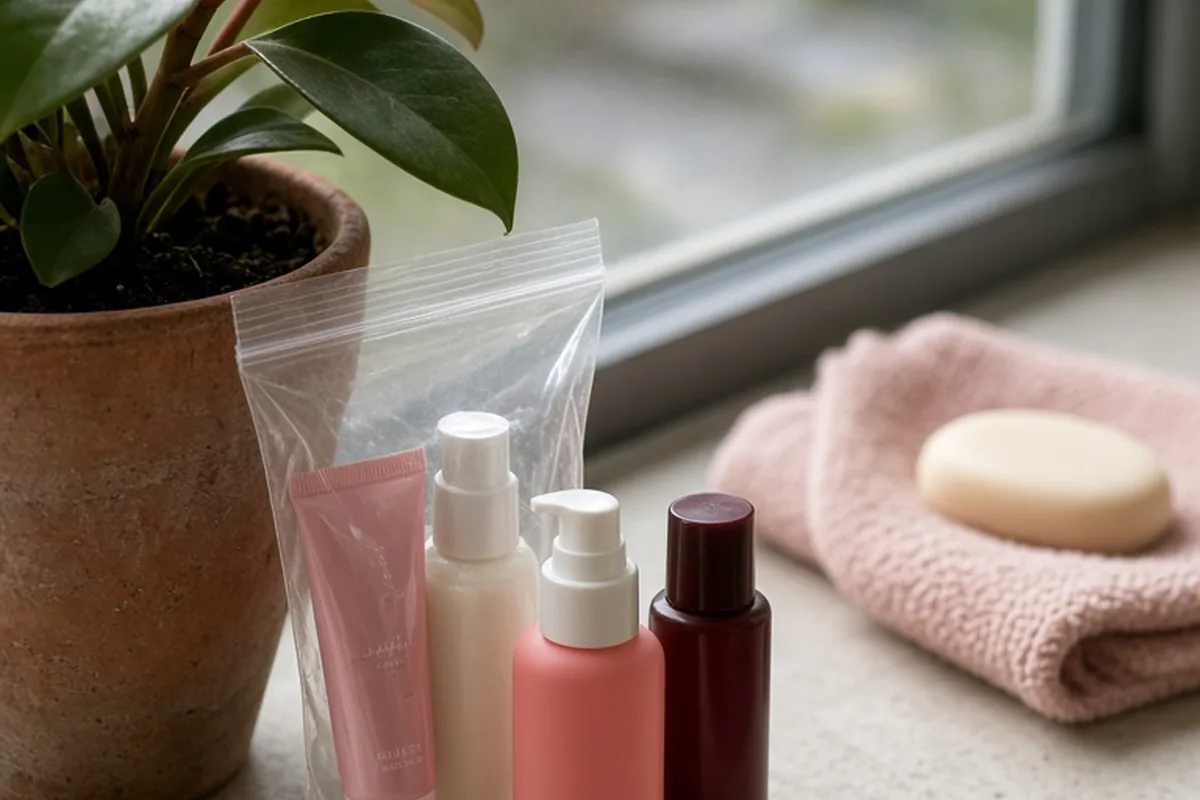 Illustration for Travel Size Skincare Tips for Healthy Skin on the Go
