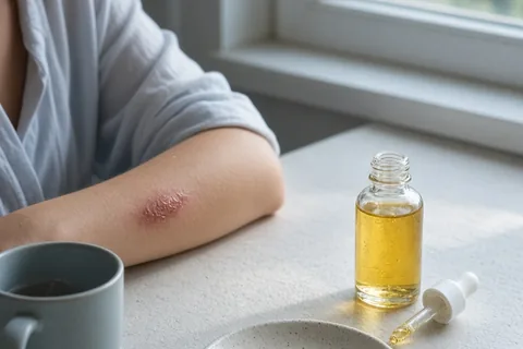 Illustration for Is Vitamin E Good for Scars? What to Know and Expect