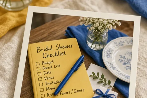 Illustration for Bridal Shower Checklist: A Timeline for Effortless Hosting