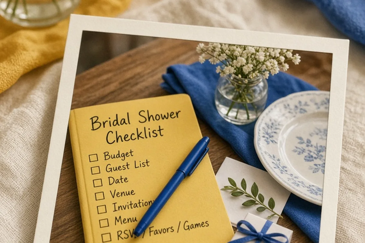Illustration for Bridal Shower Checklist: A Timeline for Effortless Hosting