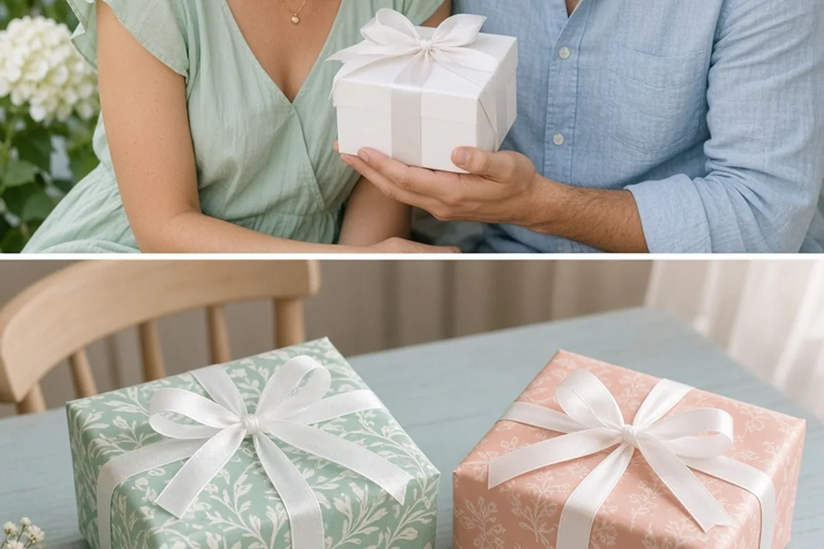 Illustration for Bridal Shower Gift Etiquette Questions for Couples