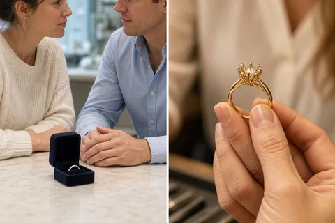 Illustration for Engagement Ring Settings Payment Schedule: Buyer's Guide