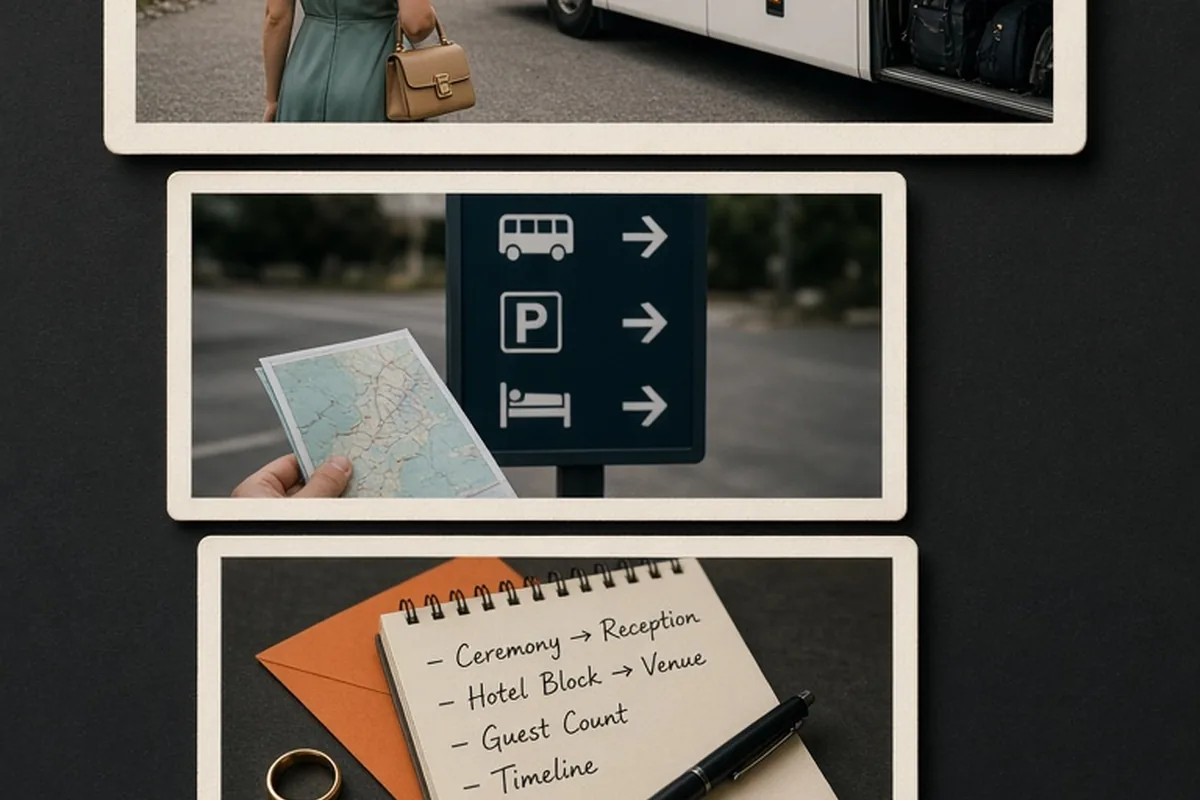 Illustration for How Much Does Wedding Guest Transportation Cost? Pricing Guide
