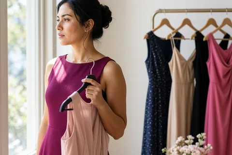Illustration for Questions to Ask Before Booking Cocktail Attire for a Wedding