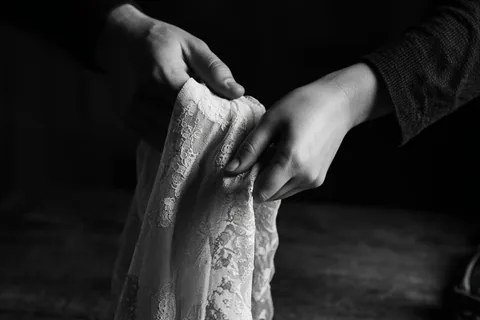 Illustration for Questions to Ask Before Booking Wedding Dress Alterations