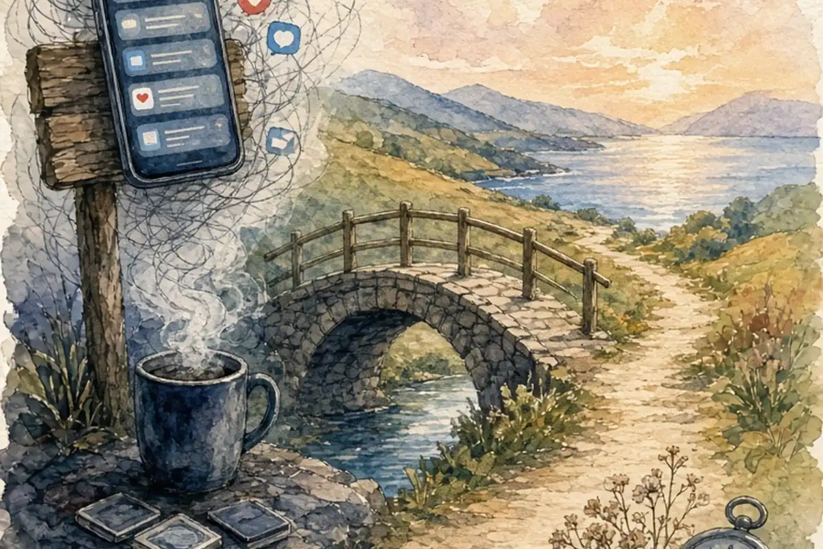 Illustration for Social Media Addiction Signs and Practical Recovery Steps