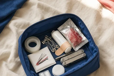Illustration for Wedding Day Emergency Kit Ideas for Small Weddings: What to Pack