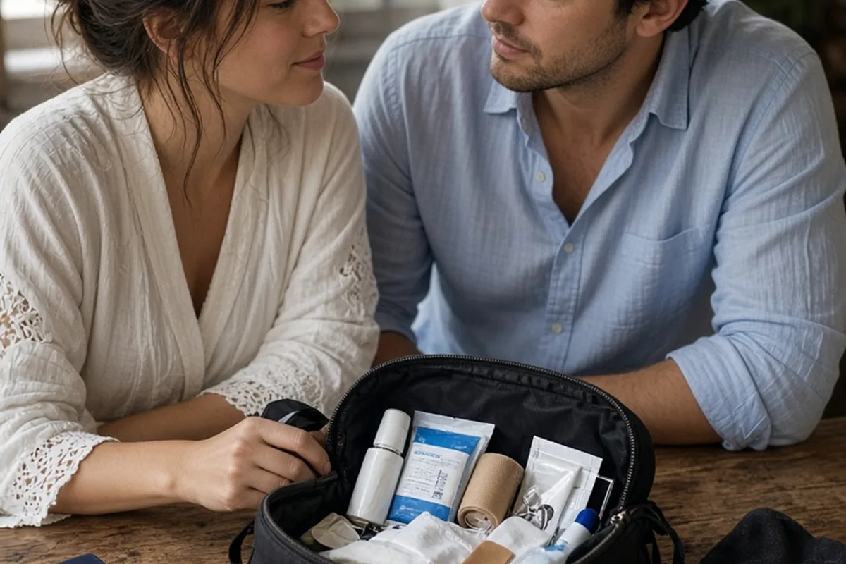 Illustration for Wedding Day Emergency Kit Questions Couples Need to Ask